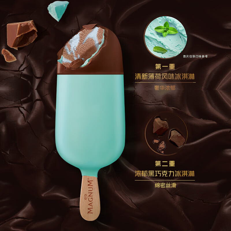 梦龙黑巧薄荷冰淇淋65g 5.88元 - 86线报