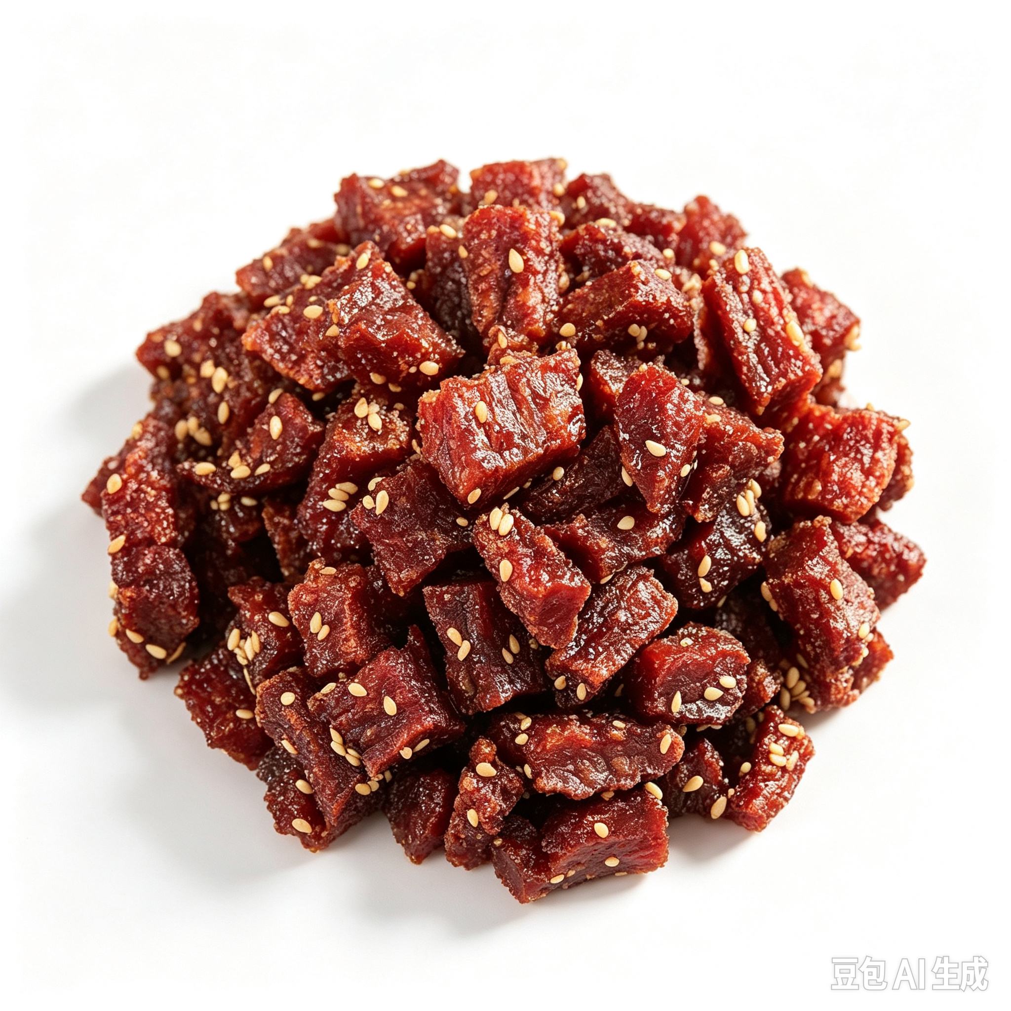 蒙时代风干牛肉粒内蒙古特产香辣味100g×5袋 49.9元 - 86线报