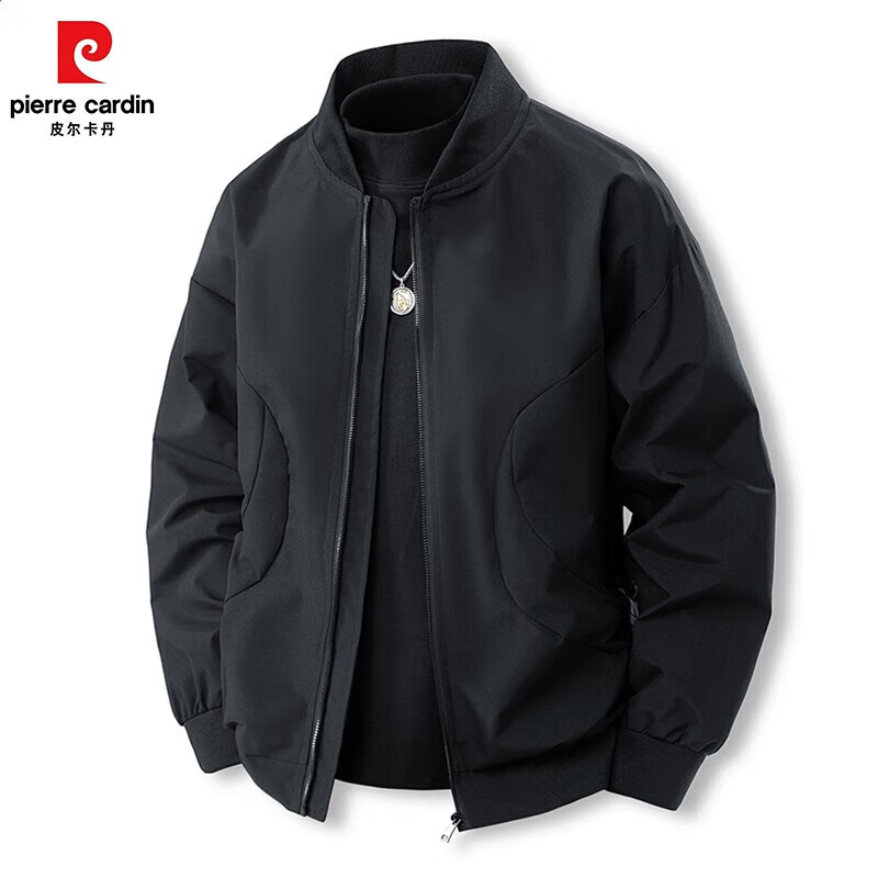 皮尔卡丹飞行员休闲上衣男装夹克上衣米白M多款可选 59.9元 - 86线报