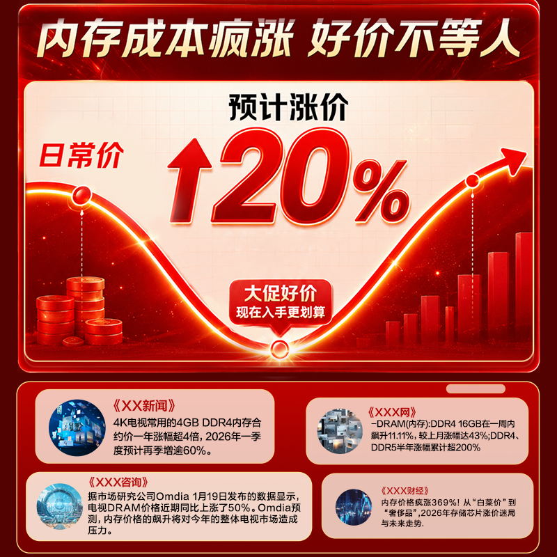 TCL 98T7L Ultra 液晶电视 98英寸 4K 11499元 - 线报酷