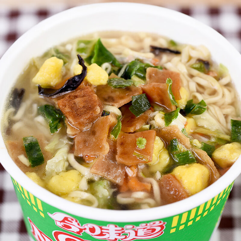 合味道标准杯猪骨浓汤风味方便面77g 3.57元 - 线报酷