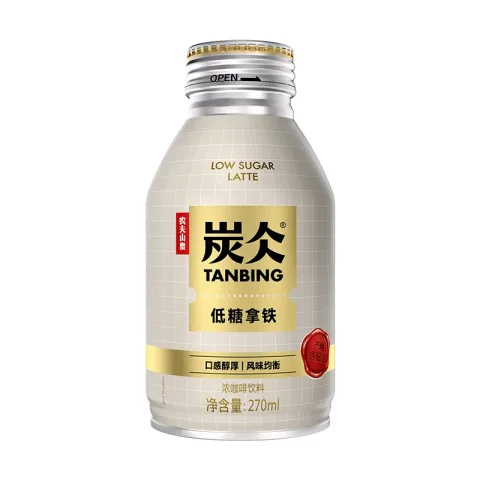 农夫山泉 炭仌低糖拿铁浓咖啡饮料 270ml*6罐 51.9元 图片 1