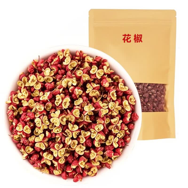大红袍红花椒新货精选花椒粒调料香料香辛原料红花椒500克/袋 13.99元 - 86线报