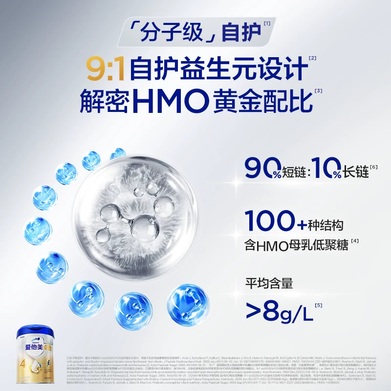 爱他美卓傲系列儿童调制乳粉国行版4段800g 259元 - 折送网