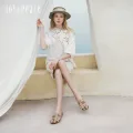 限移动端：真美诗 水果篮子2026夏新款羊皮雏菊编织透气勃肯鞋包头拖鞋女外穿 728元（淘金币可抵9.98元起） 图片 2