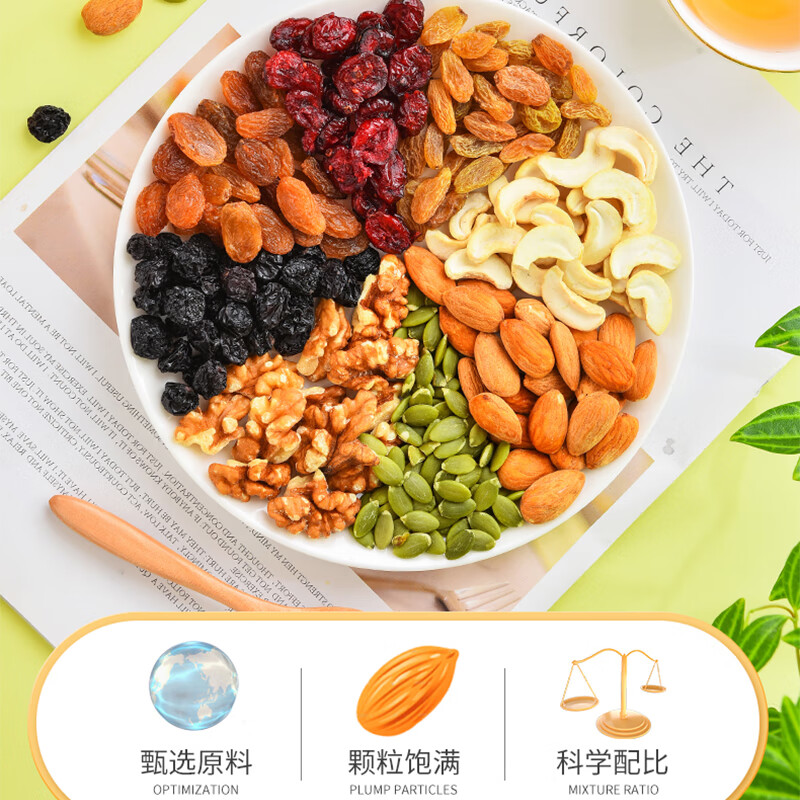 憨豆熊优选每日坚果500g 18.8元 - 86线报