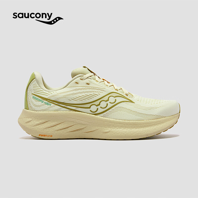 saucony RIDE 18驭途18男女同款缓震慢跑鞋 517.93元 - 86线报