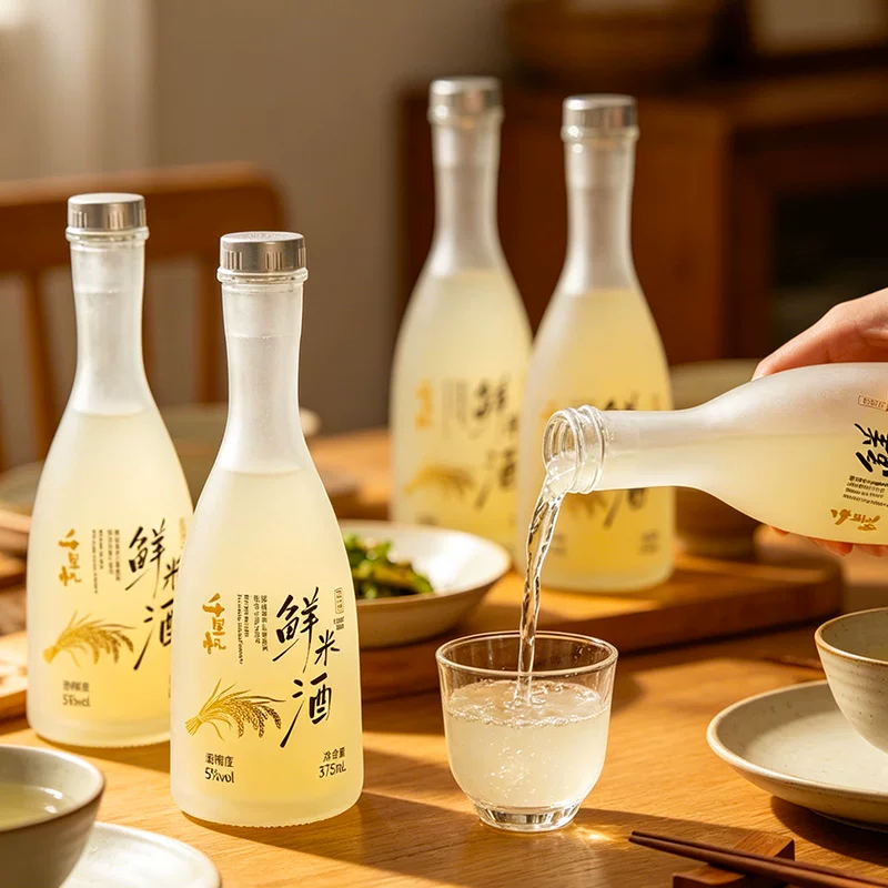千里帆鲜米酒375ml糯米纯柔微醺畅饮开瓶即饮米香浓郁 9.9元 - 线报酷