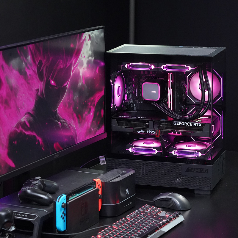 微星 海景房电脑主机 配置一 R5 9600X 核显 16G 500G SSD - 86线报 微星 海景房电脑主机 配置一 R5 9600X 核显 16G 500G SSD - 86线报