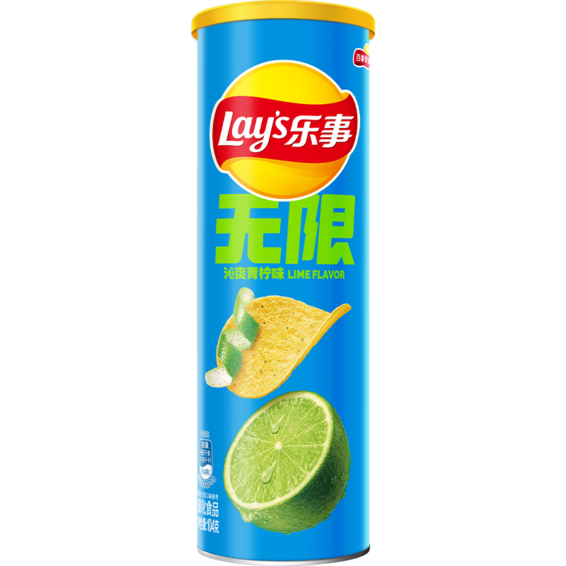 乐事 无限 薯片 青柠味 104g 5.19元 需买14件 需用券 满10减3元 - 86线报