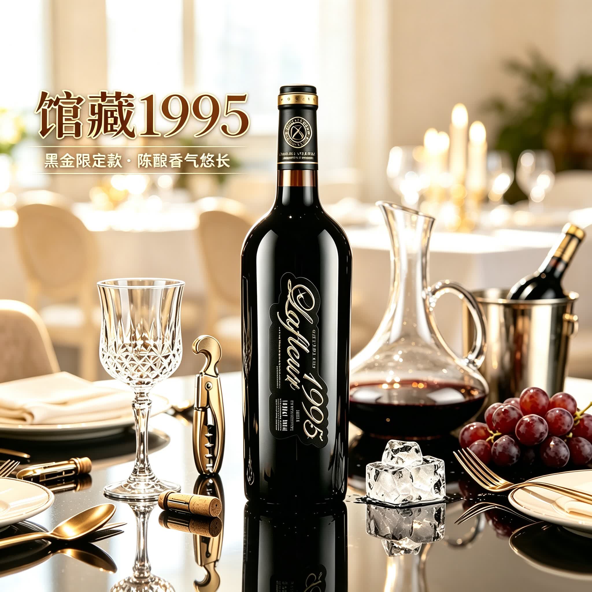 拉斐法国原瓶进口红酒馆藏1995干红葡萄酒13.5度750ml*2瓶 118.5元 - 86线报