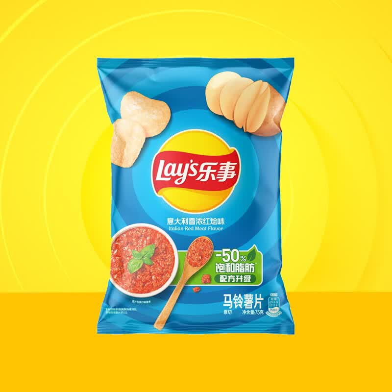 乐事意大利香浓红烩味75g多口味克数任选 4.23元 - 86线报