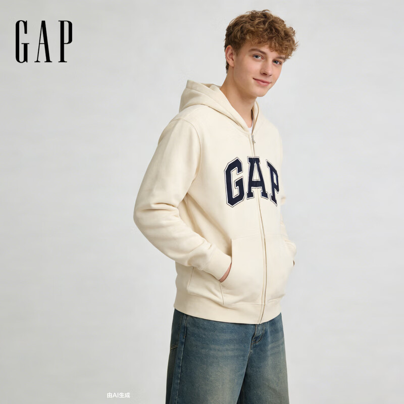Gap男女爆款连帽抓绒卫衣 164元 - 86线报