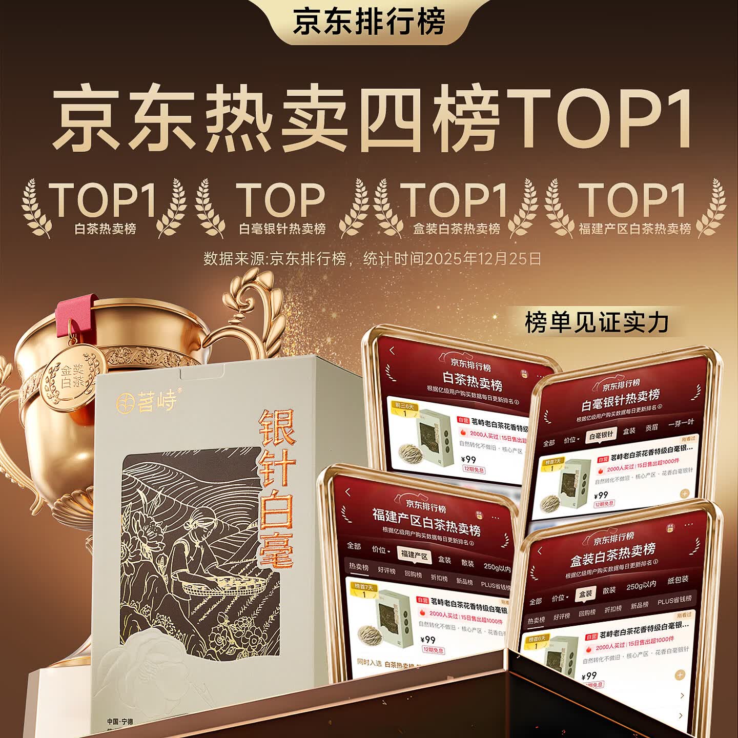 茗峙白茶一级白毫银针50g1盒 19.9元 - 86线报