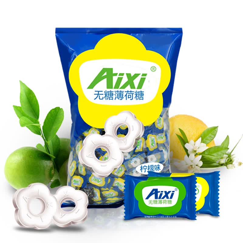 Aixi无糖薄荷糖750g柠檬味约500粒 15.5元 - 86线报 Aixi无糖薄荷糖750g柠檬味约500粒 15.5元 - 86线报