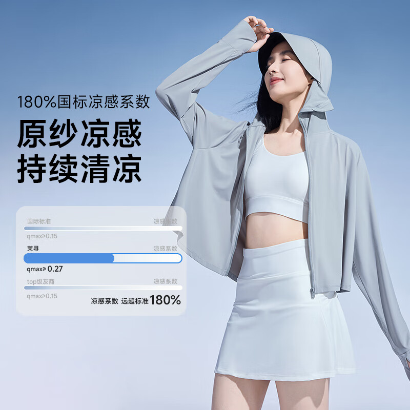 茉寻斗篷款防晒衣透气披肩外套防紫外线漫幕黑XL 49元 - 86线报