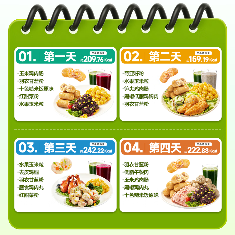 比比赞鸡胸肉高蛋白控卡低脂饱腹零食1041g7天轻食套餐 39.3元 - 线报酷