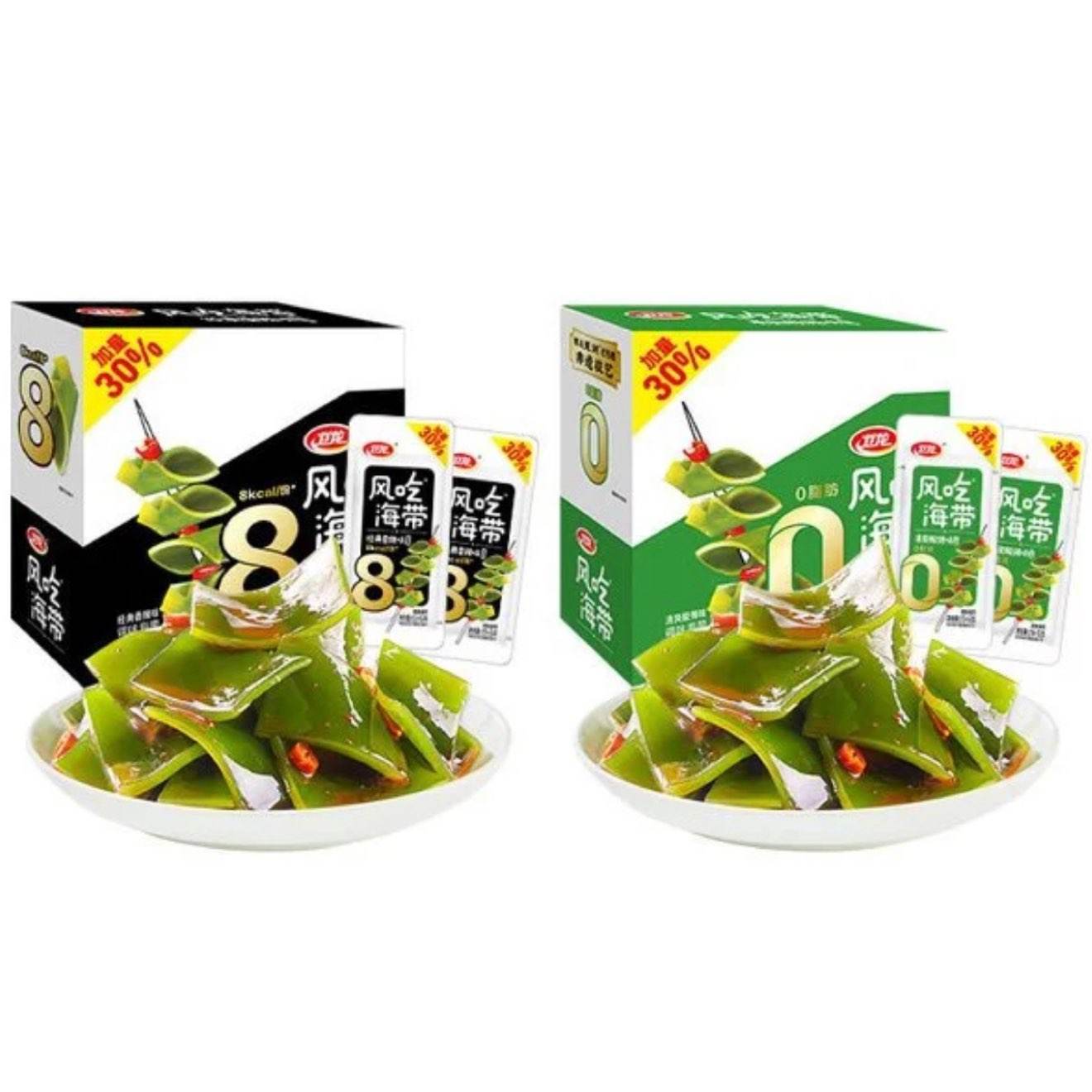 卫龙风吃海带香辣酸辣味400g*2盒 19.24元 - 86线报