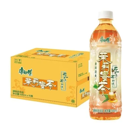 康师傅 茉莉蜜茶500ml*15瓶整箱调味茶饮料夏日畅饮清爽正品 27元（多人团）
