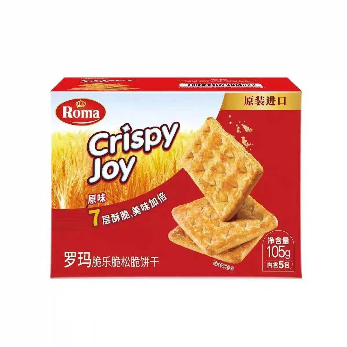 ROMA罗玛脆乐脆松脆饼干原味105g 1.99元 - 86线报
