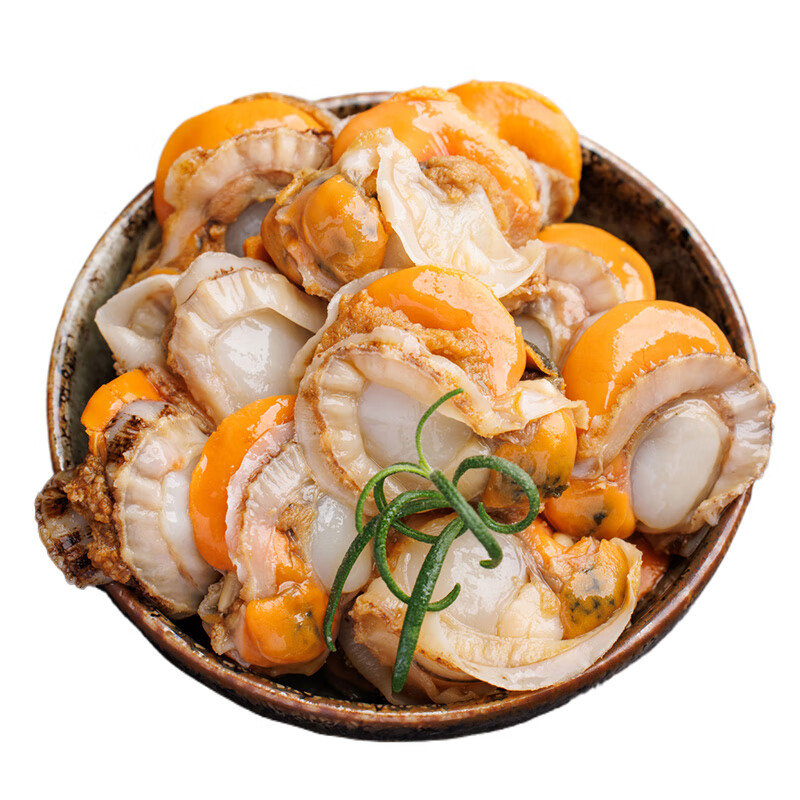 美加佳大号带黄扇贝肉净重1kg 35.41元 - 折送网