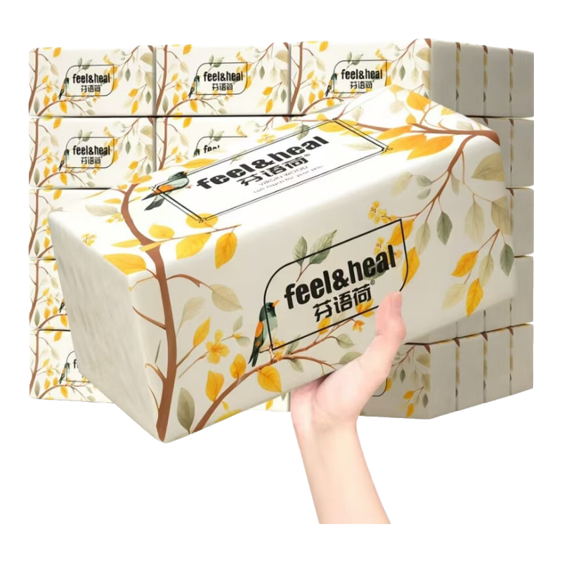 梵布伦斯芬语荷大包抽纸5层400张×6包花鸟系列 4.99元 - 86线报 梵布伦斯芬语荷大包抽纸5层400张×6包花鸟系列 4.99元 - 86线报