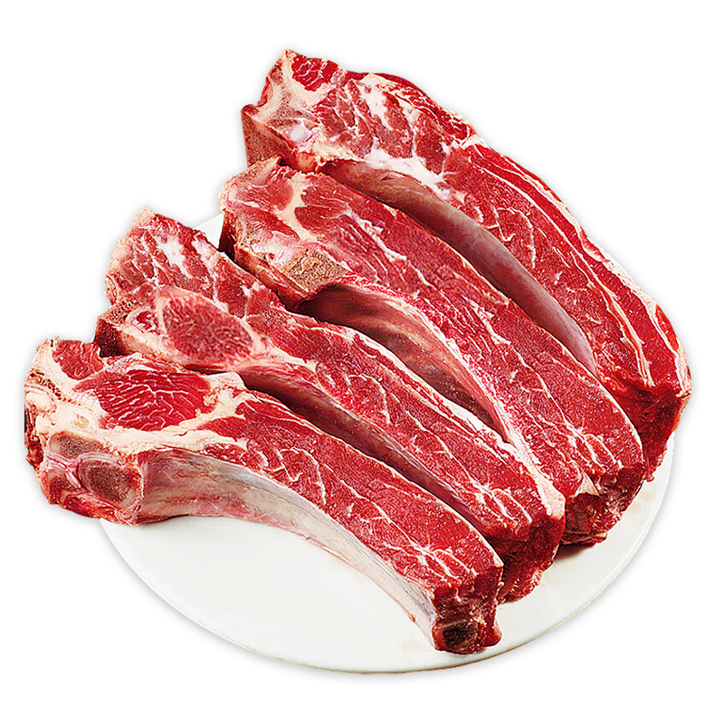 安格斯原切牛肋排进口牛肉带骨牛肋骨净重6斤 88.88元 - 86线报