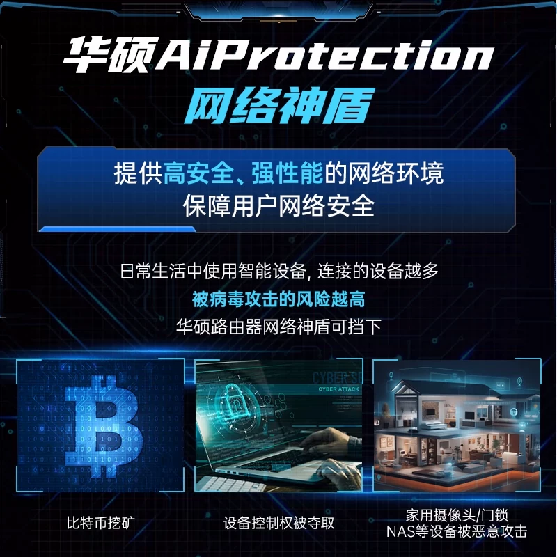 ROG华硕RT-BE86U Wifi7路由器 1276.2元 - 线报酷