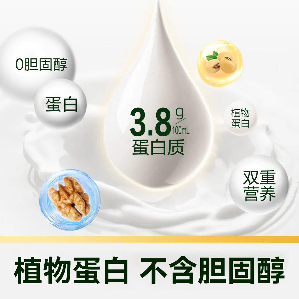 六个核桃3.8g乳蛋白250ml*10盒植物蛋白饮料 11.69元 - 线报酷