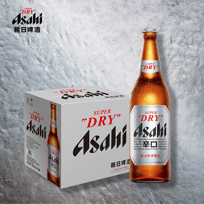 朝日啤酒朝日超爽啤酒630ml*12瓶整箱瓶装 89.4元 - 86线报