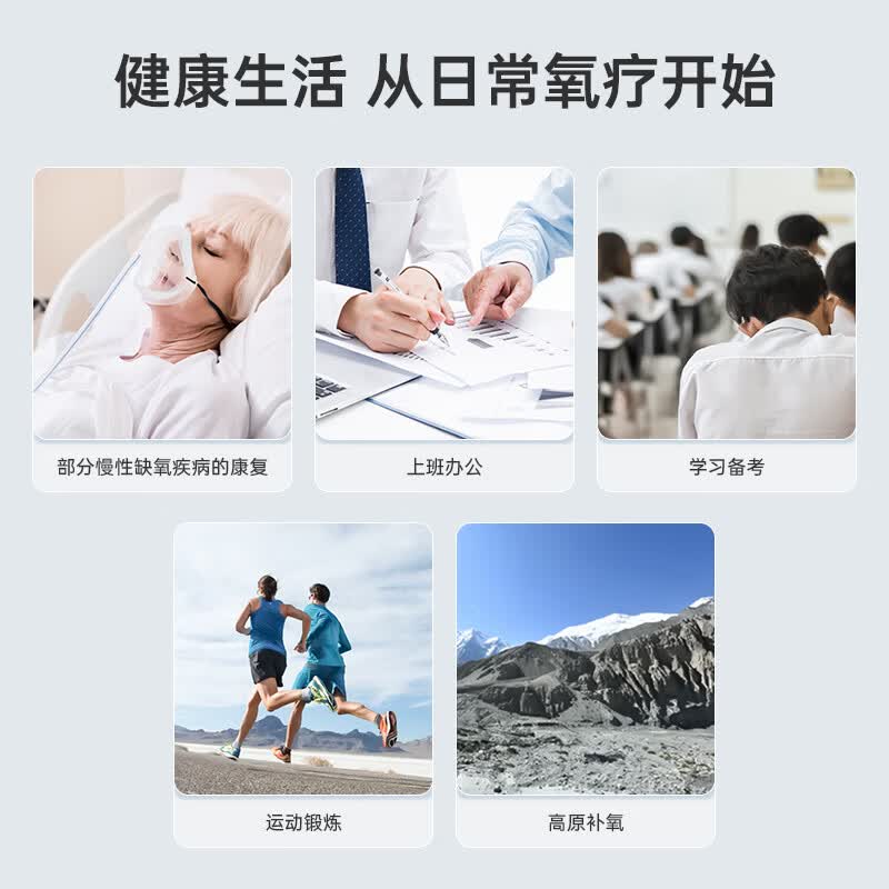 迈睿思制氧机家用1-7L吸氧机老人孕妇便携车载氧气机JY-104W 349.39元 - 86线报