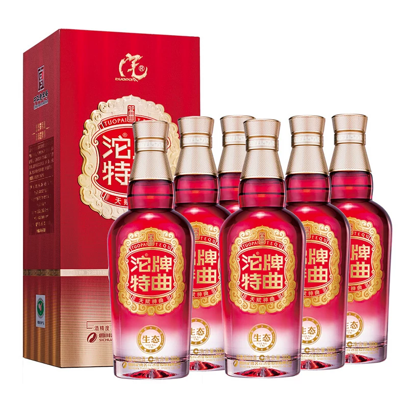 沱牌生态特曲系列52度浓香型白酒500ml*6瓶 244.5元 - 86线报