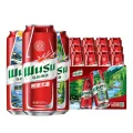 乌苏啤酒 大乌苏风景罐新疆啤酒整箱听装日期新鲜500ml*12罐 券后37.75元 图片 1
