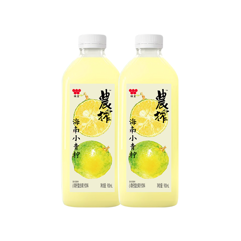 味全小青柠复合果汁900mL×2瓶 实付98元 - 86线报 味全小青柠复合果汁900mL×2瓶 实付98元 - 86线报