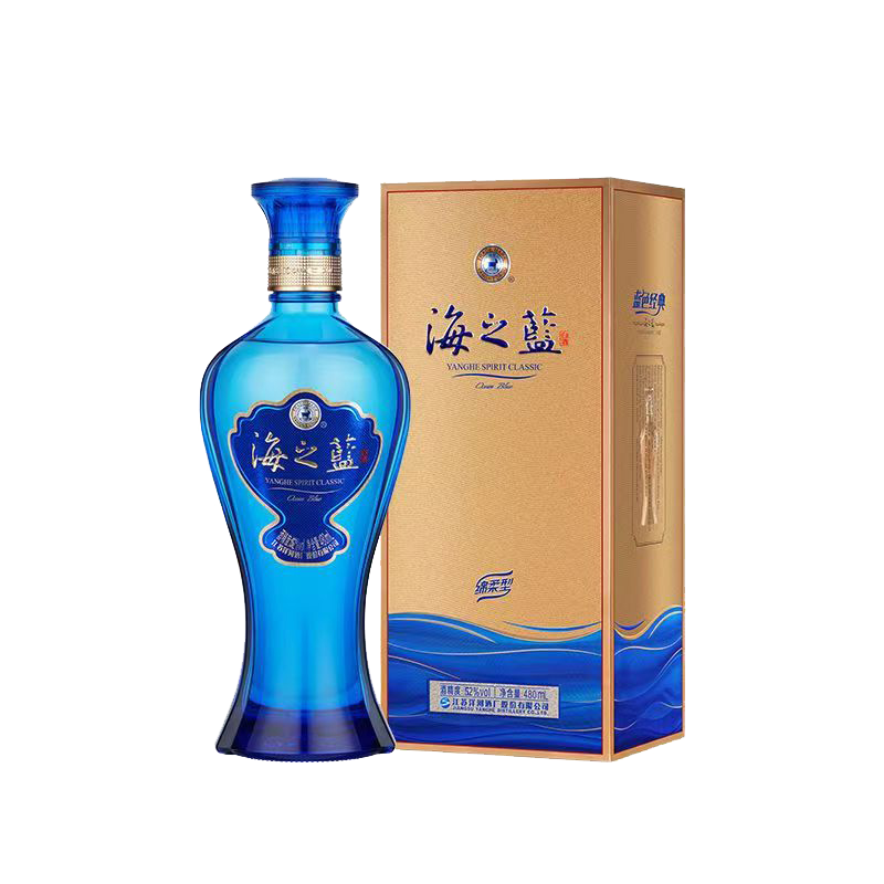 洋河海之蓝52°浓香型白酒480ml 115.68元 - 折送网 洋河海之蓝52°浓香型白酒480ml 115.68元 - 折送网