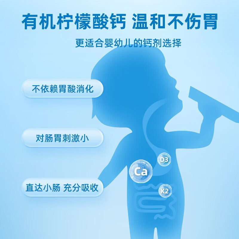 Ddrops儿童维生素D3滴剂2.8ml+液体钙镁锌3条 59.28元 - 线报酷