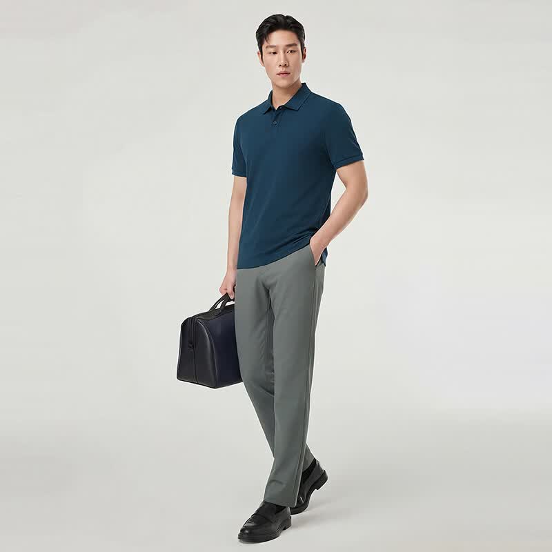 雅戈尔抗菌男士短袖POLO衫 108元 - 86线报