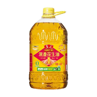 鲁花浓香花生油6.08L物理压榨一级食用油 130.91元 - 86线报 鲁花浓香花生油6.08L物理压榨一级食用油 130.91元 - 86线报
