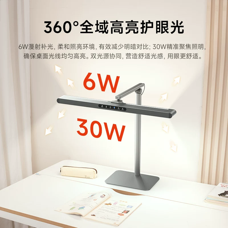 孩视宝学习专用护眼灯学生儿童宿舍卧室床头阅读台灯2025新款L5A 341.02元 - 线报酷
