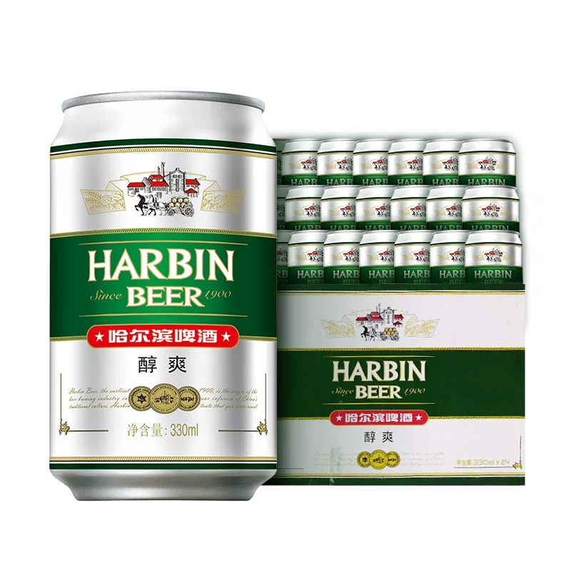 哈尔滨啤酒哈啤醇爽9度330ml*24听 20.15元 - 86线报