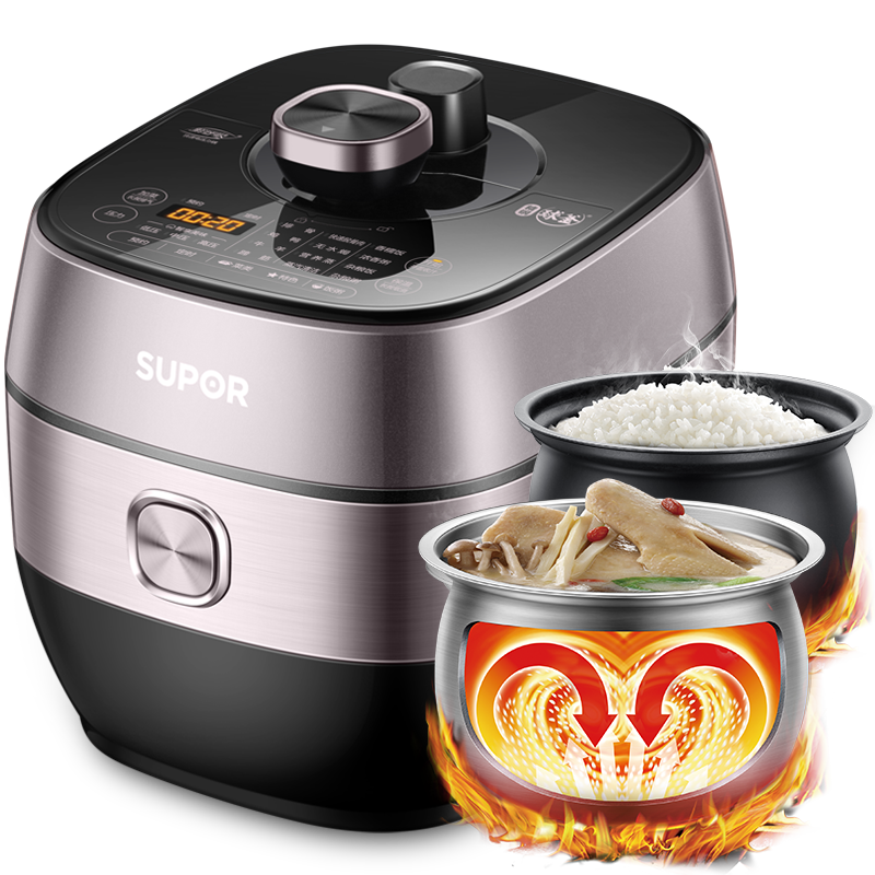苏泊尔有钛鲜呼吸IH电压力锅5L双胆SY-50HC8033Q 504.29元 - 86线报 苏泊尔有钛鲜呼吸IH电压力锅5L双胆SY-50HC8033Q 504.29元 - 86线报