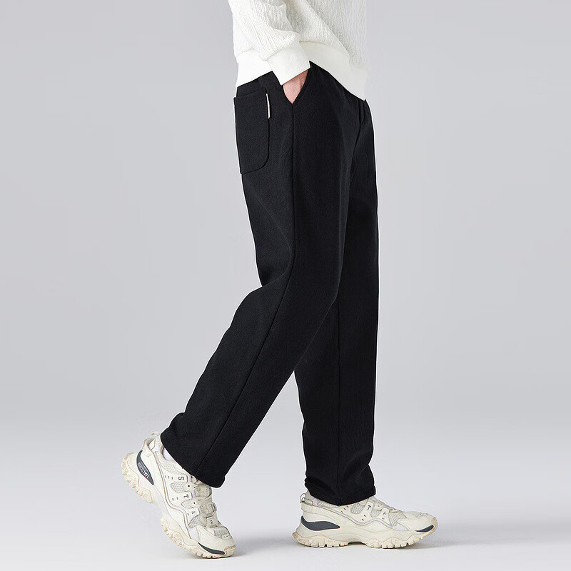 gxgjeans美式宽松直筒休闲长裤黑色 109元 - 线报酷