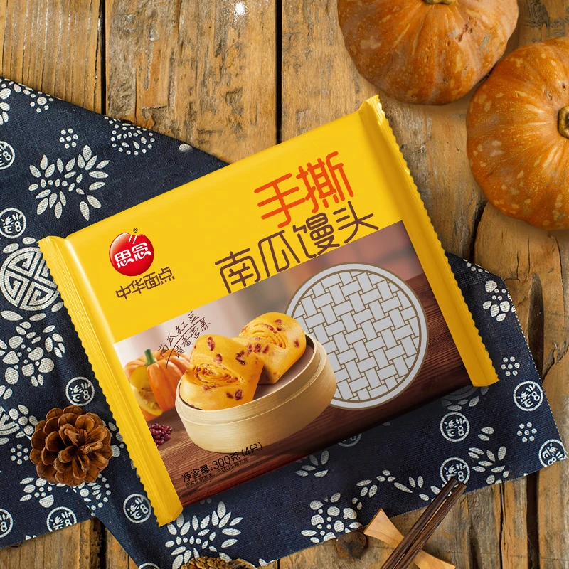 思念中华面点手撕南瓜馒头300g赠汤圆200g 4.99元 - 86线报