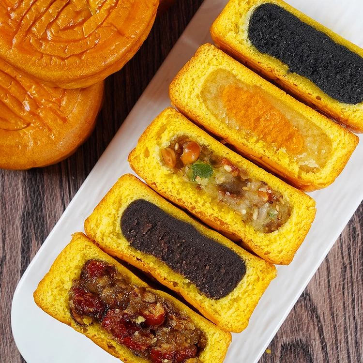 酥上煌蛋月烧五仁老式传统晋式月饼800g 25.82元 - 86线报
