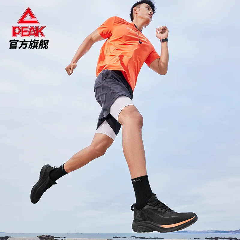 匹克轻逸跑步鞋男轻质网面透气慢跑鞋走路休闲舒适缓震运动鞋男鞋 140元 - 线报酷