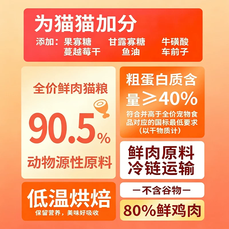 伊纳宝ciao新品猫粮烘焙猫主粮成幼猫咪全价低温80%鲜鸡肉1.8kg 126.1元 - 86线报 伊纳宝ciao新品猫粮烘焙猫主粮成幼猫咪全价低温80%鲜鸡肉1.8kg 126.1元 - 86线报