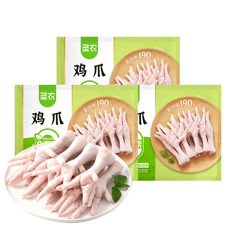 圣农生鲜鸡爪6斤 72元 - 86线报