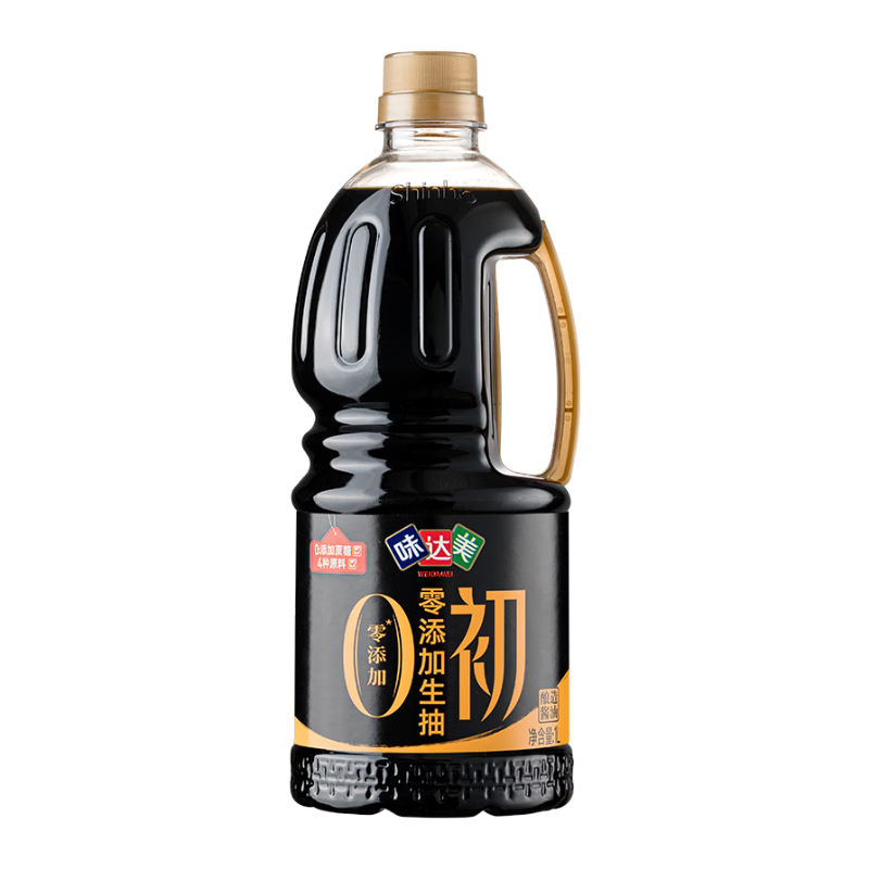 欣和味达美初零添加生抽1L 4.9元 - 86线报