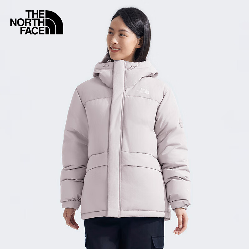 北面 羽绒服男户外700蓬鹅绒高蓬保暖外套81SF 灰色/1OA XXL - 折送网