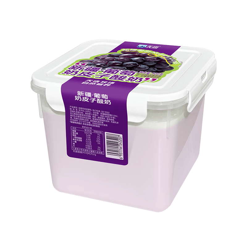 天润葡萄奶皮子酸奶800g*2件+赠同款2桶 42.85元 - 86线报 天润葡萄奶皮子酸奶800g*2件+赠同款2桶 42.85元 - 86线报